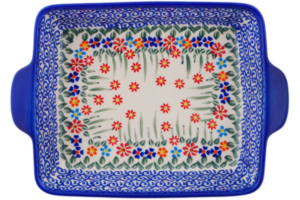 Rectangular Baker with Handles 11"