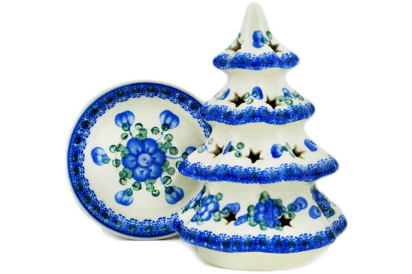Christmas Tree Candle Holder 7"