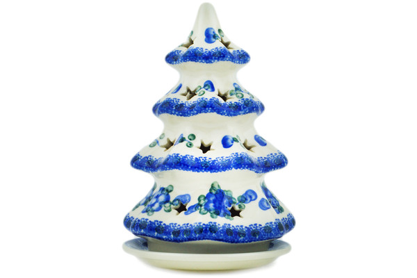 Christmas Tree Candle Holder 7"