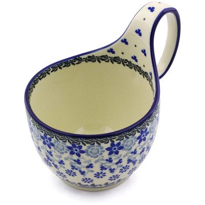 Bowl with Loop-Handle 6"