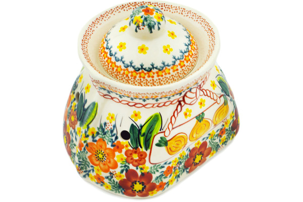 Garlic and Onion Jar 7"