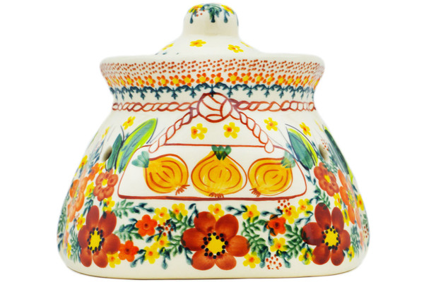 Garlic and Onion Jar 7"