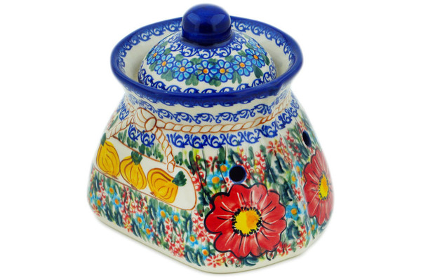 Garlic and Onion Jar 7"