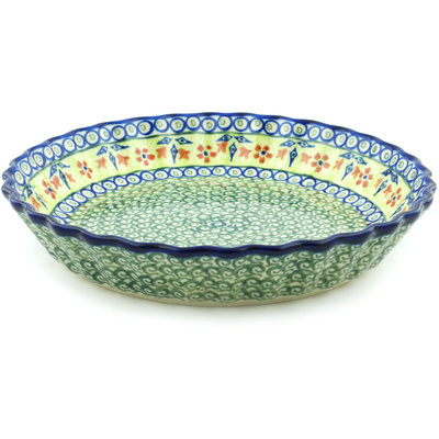 Fluted Pie Dish 10"