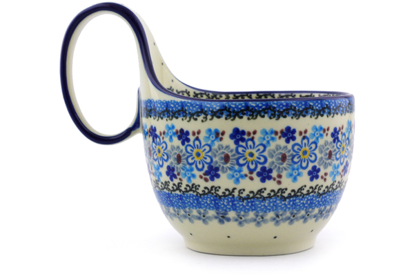 Bowl with Loop-Handle 6"