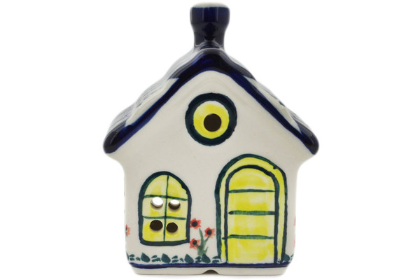 House Shaped Candle Holder 5"