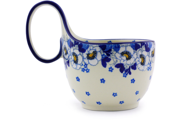 Bowl with Loop-Handle 6"