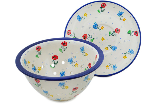 Colander with Plate 8"