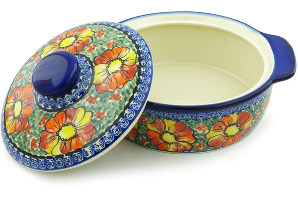 Baker with Cover with Handles 11"