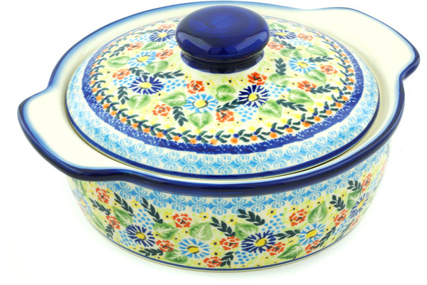 Baker with Cover with Handles 11"