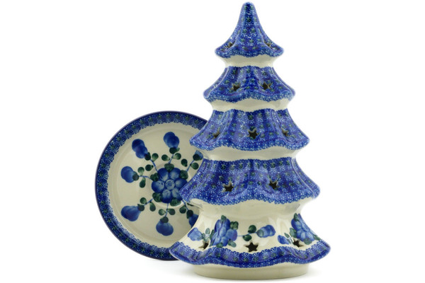 Christmas Tree Candle Holder 10"