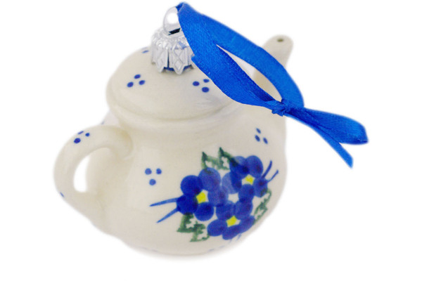 Teapot Ornament 3"