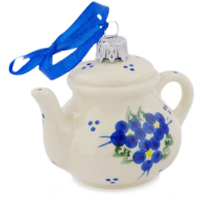 Teapot Ornament 3"