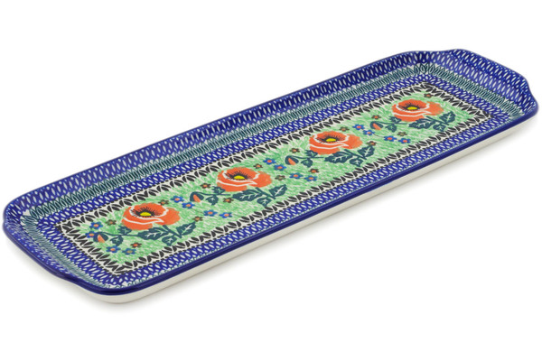 Platter with Handles 16"