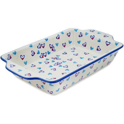 Rectangular Baker with Handles 13"