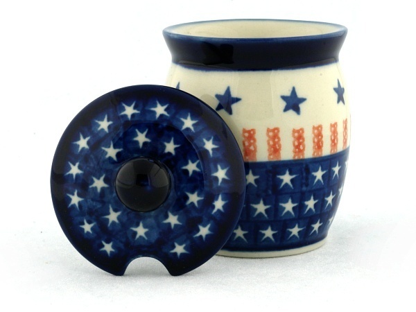 Jar with Lid with Opening 4"