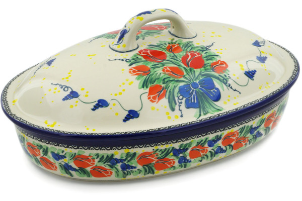 Baker with Cover 14"