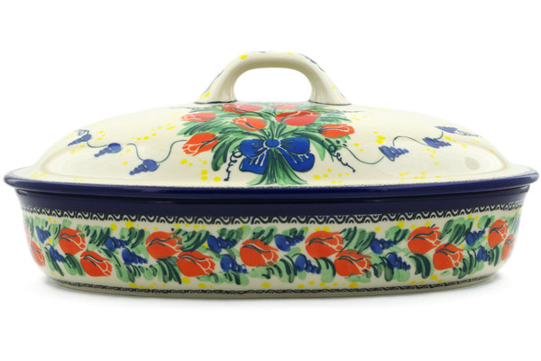 Baker with Cover 14"