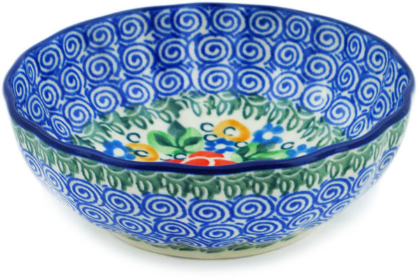 Scalloped Fluted Bowl 5"