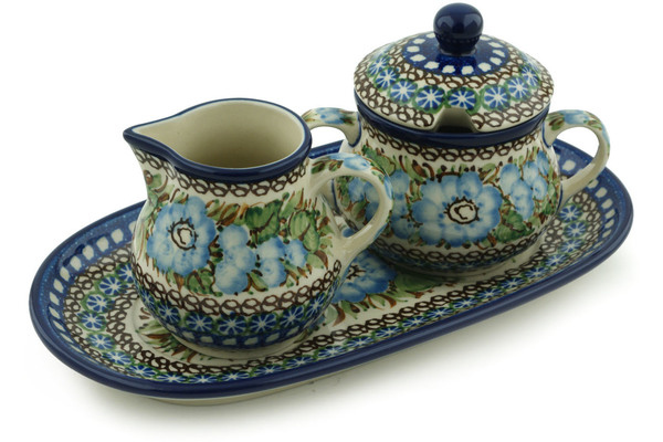Sugar and Creamer Set 10"