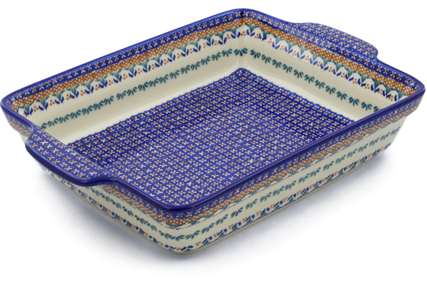 Rectangular Baker with Handles 15"