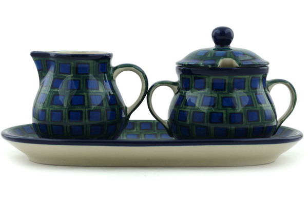 Sugar and Creamer Set 10"
