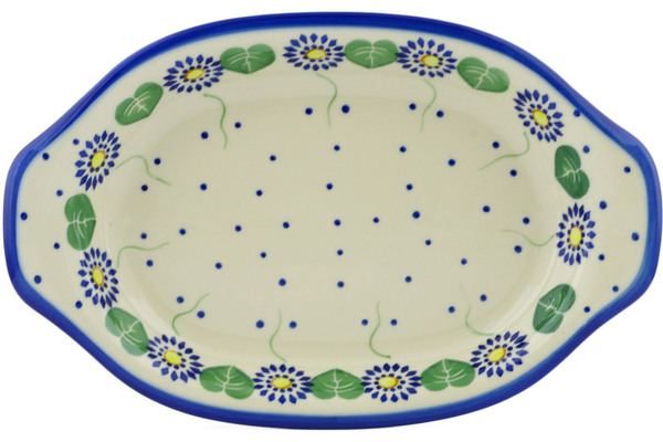 Platter with Handles 12"