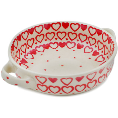 Round Baker with Handles 8"