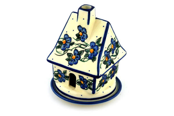 House Shaped Candle Holder 5"