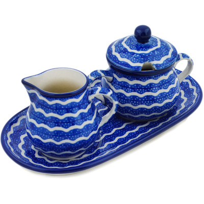 Sugar and Creamer Set 10"