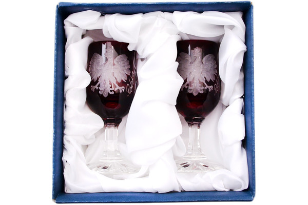 Crystal Shot Glass Set of 2 3"