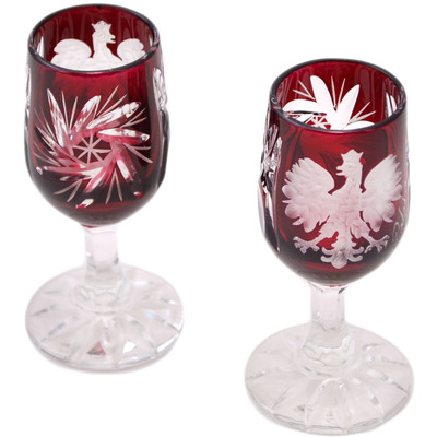 Crystal Shot Glass Set of 2