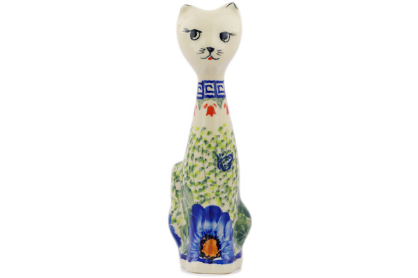 Cat Figurine 8"