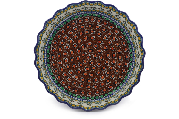Fluted Pie Dish 10"