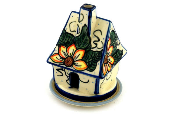 House Shaped Candle Holder 5"
