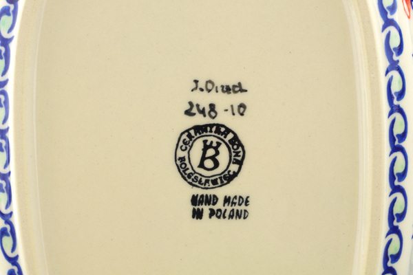 Platter with Handles 12"