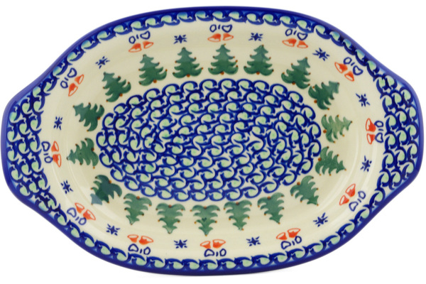 Platter with Handles 12"