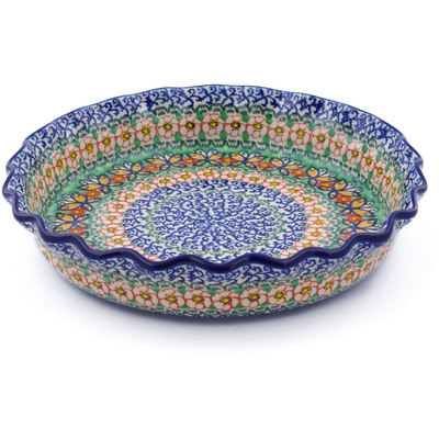 Fluted Pie Dish 10"
