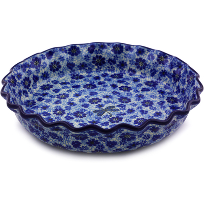 Fluted Pie Dish 10"
