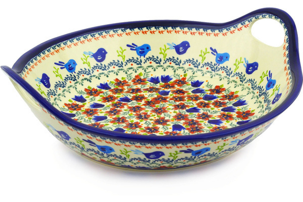 Bowl with Handles 16"