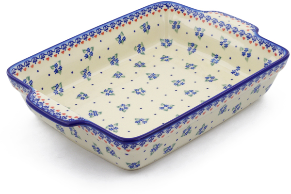 Rectangular Baker with Handles 15"