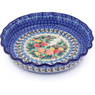 Fluted Pie Dish 10"