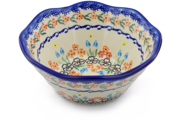 Scalloped Fluted Bowl 7"