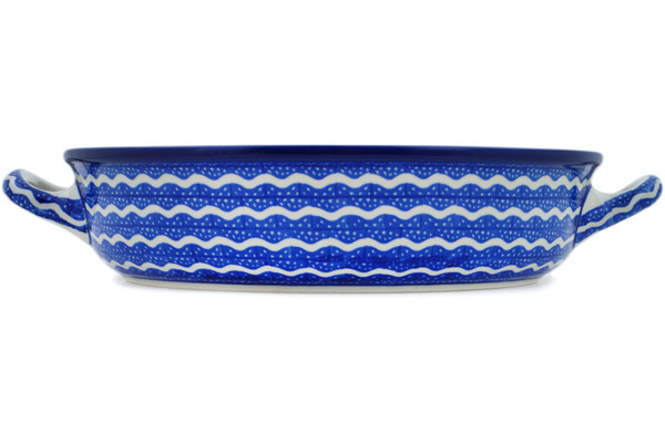 Round Baker with Handles 10-inch