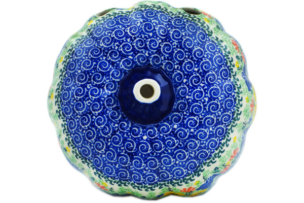 Jack O Lantern Candle Holder 7"