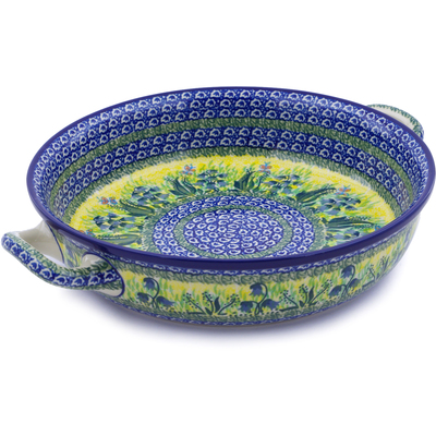 Round Baker with Handles 10-inch