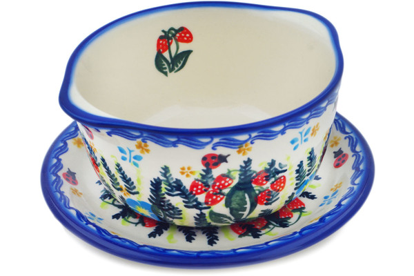 Bouillon cup with saucer