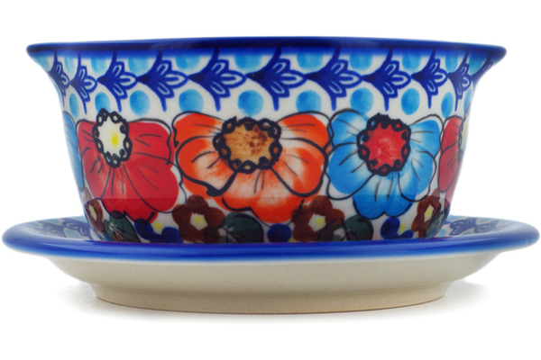 Bouillon cup with saucer