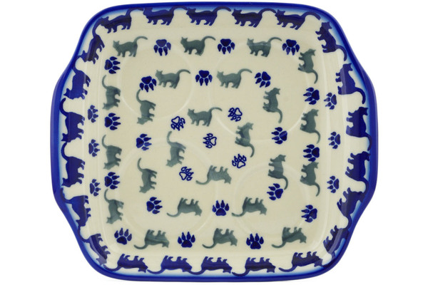 Tray with Handles 8"