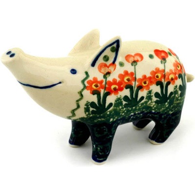 Pig Figurine 5"